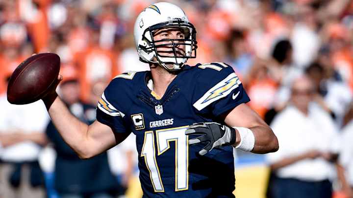 Chargers QB Philip Rivers practices ahead of game vs. Chiefs