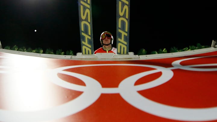 Stoch leads opening round of ski jumping training