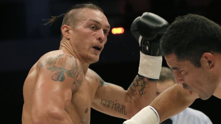 With country in turmoil, Ukraine gets a boxing match