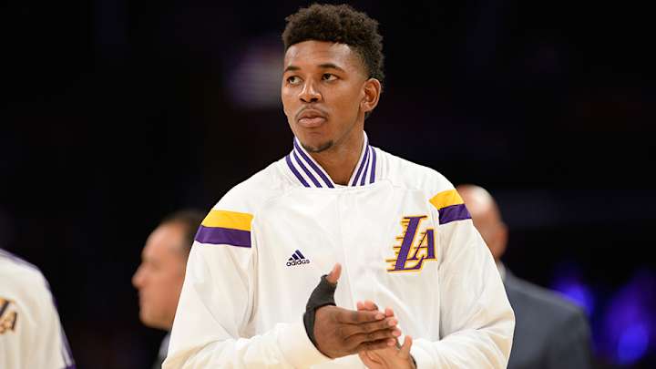 Lakers' Nick Young took control of Jordan Hill's postgame interview Lakers' Nick Young took control of Jordan Hill's postgame interview