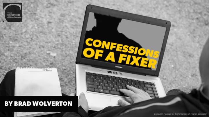 Confessions of a Fixer: How a former coach perpetuated a cheating scheme Confessions of a Fixer: How a former coach perpetuated a cheating scheme