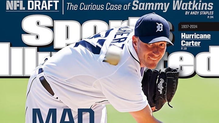Detroit ace Max Scherzer is the cover star for the April 28 issue of Sports Illustrated