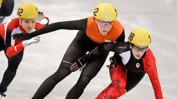 Ter Mors advances for long, short track double