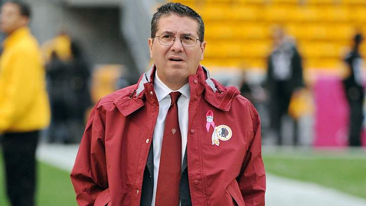 Redskins owner Daniel Snyder sits with president of Navajo Nation Redskins owner Daniel Snyder sits with president of Navajo Nation