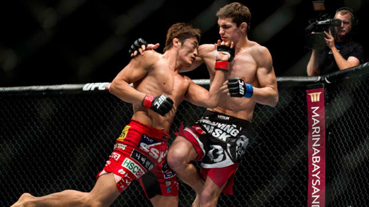 Kim edges Hathaway in UFC match few North American fans saw