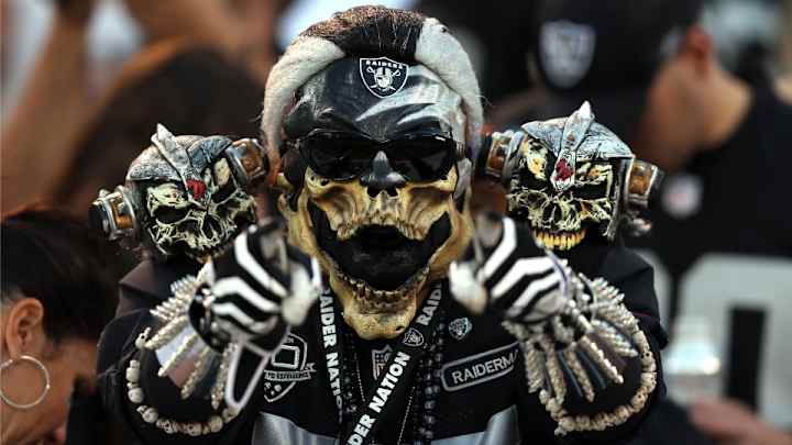 Raiders' interim coach Tony Sparano buried a football Raiders' interim coach Tony Sparano buried a football