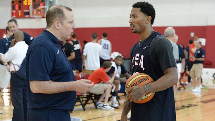 Team USA's Jim Boeheim on Derrick Rose: 'most impressive guy here'