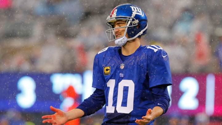 Man Sues Giants and Eli Manning for Allegedly Selling Fake 'Game-Worn' Memorabilia