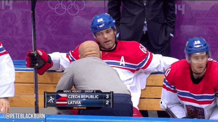 Jaromir Jagr is Having a Very Chill Olympics Jaromir Jagr is Having a Very Chill Olympics
