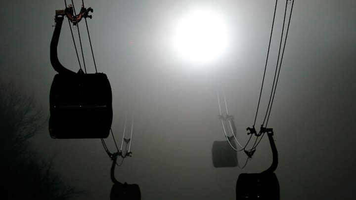 Men's biathlon race postponed again due to fog Men's biathlon race postponed again due to fog