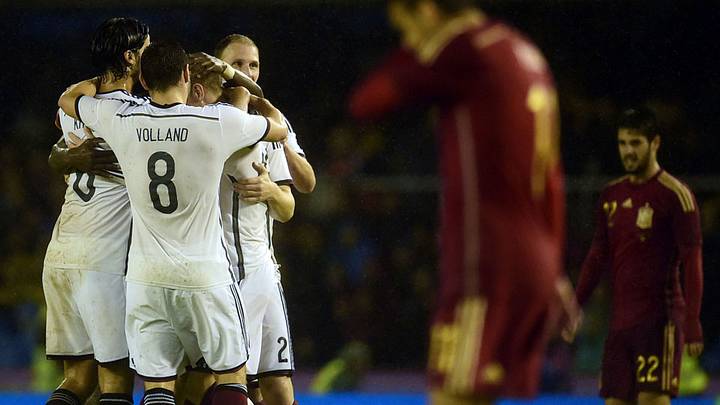 Germany uses late goal from Toni Kroos to defeat Spain Germany uses late goal from Toni Kroos to defeat Spain