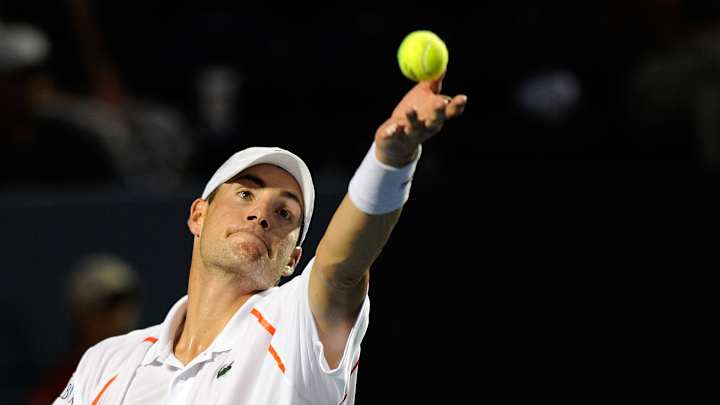 John Isner at the U.S. Open