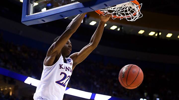 Kansas survives scare from Eastern Kentucky, advances to face Stanford Kansas survives scare from Eastern Kentucky, advances to face Stanford