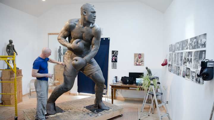 Philadelphia building nine-foot tall Joe Frazier statue