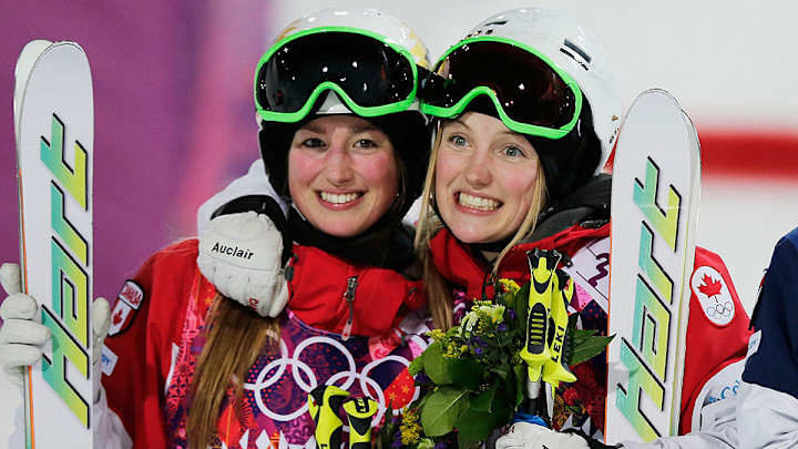 Kearney's misery, Dufour-Lapointe sisters' joy highlight women's moguls