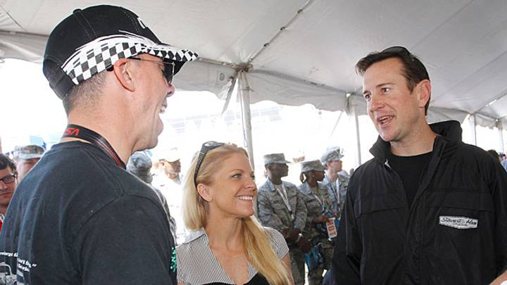 Kurt Busch, wounded warriors are mutual inspiration society