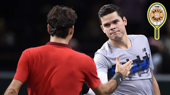 Daily Bagel: Raonic gets booed after bathroom break, Halep gets a Porsche