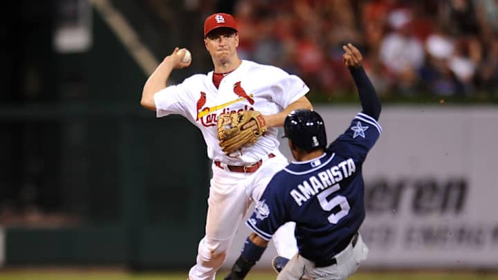 Cardinals put 2B Mark Ellis on disabled list with oblique strain