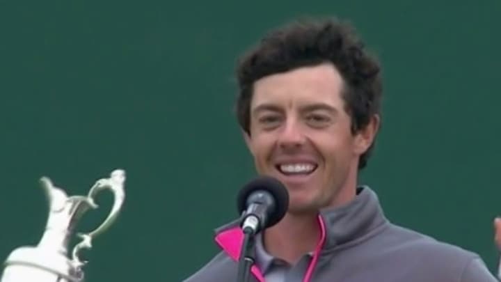British Open winner Rory McIlroy shouts out Manchester United, gets booed by Liverpool crowd
