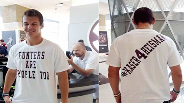 Video: Texas A&M punter Drew Kaser debuts "Kaser 4 Heisman" campaign