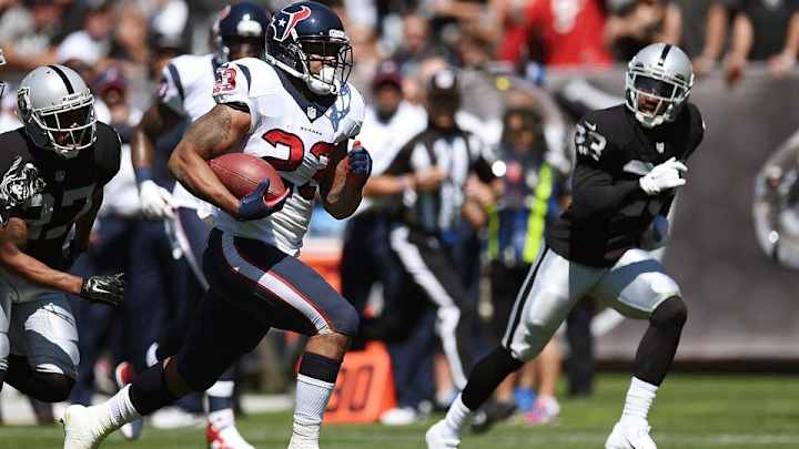 Report: Arian Foster listed as questionable against Giants Report: Arian Foster listed as questionable against Giants