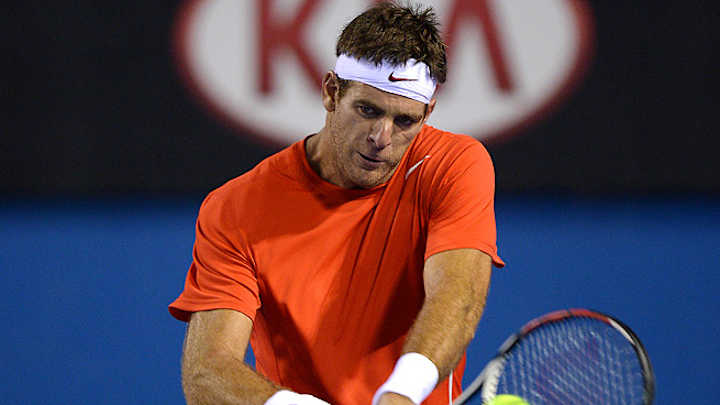 Del Potro falls to Bautista Agut in second round of Australian Open