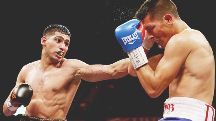 Amir Khan to fight Luis Collazo on Mayweather-Maidana undercard