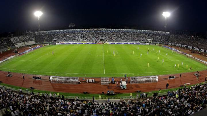 Brawl erupts between supporters of Red Star, Partizan Belgrade Brawl erupts between supporters of Red Star, Partizan Belgrade