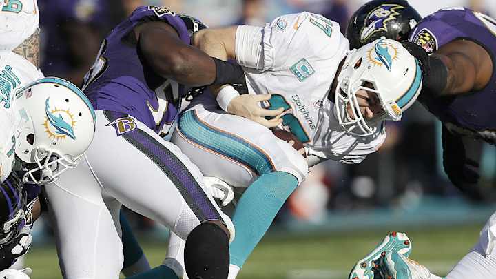 First Down/Fourth Down: Ravens' Dumervil closing in on sack title