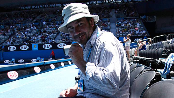It's hot enough at the Australian Open to fry eggs. Seriously