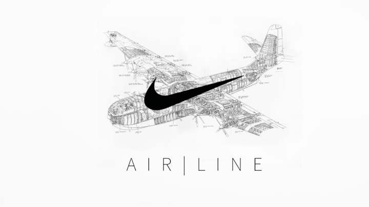 Designer Reimagines Nike Air Shoes as Sneakers for Airlines