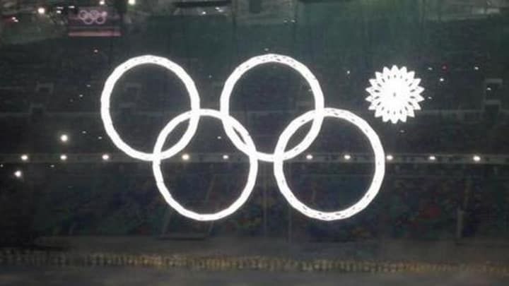 The Olympic Rings Malfunction During Sochi Opening Ceremony