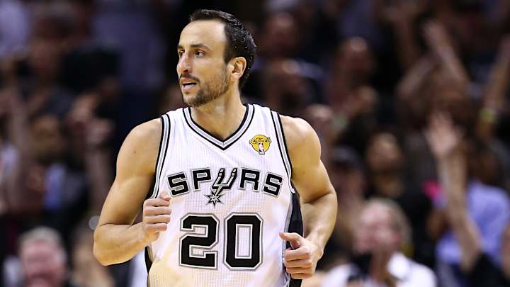 Report: Spurs' Manu Ginobili has stress fracture in right leg