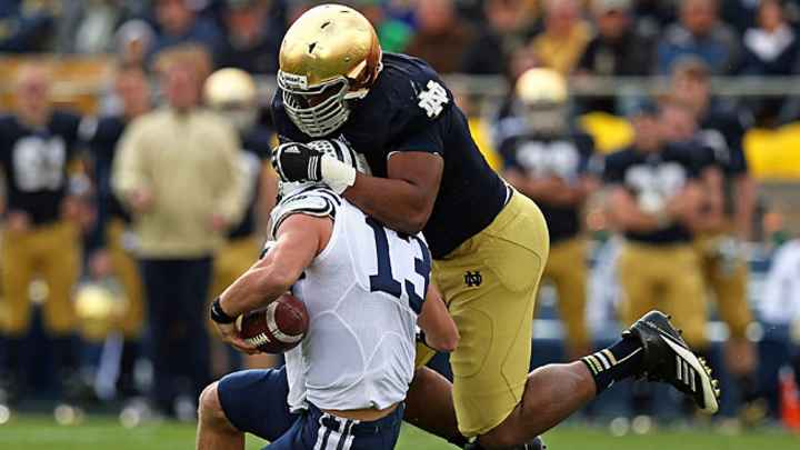 Notre Dame defensive lineman Stephon Tuitt will enter NFL draft