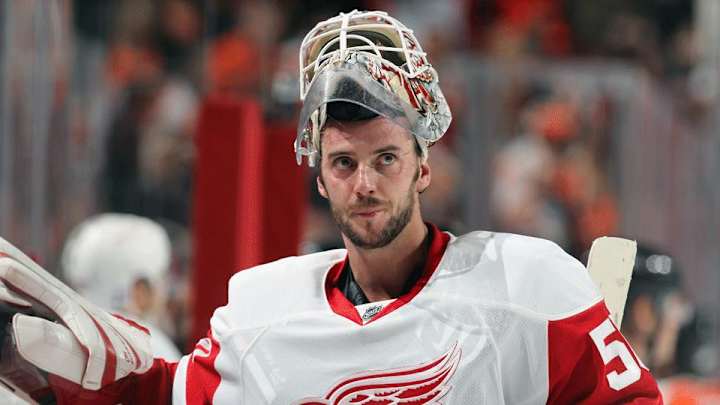 Red Wings goalie Jonas Gustavsson out for two months