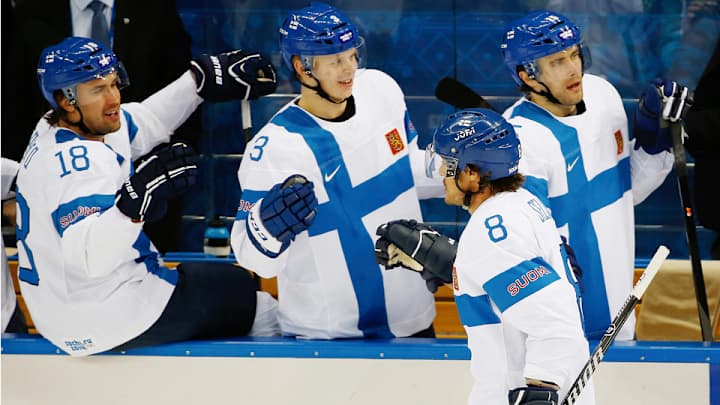 Selanne starts, scores in Finland's 6-1 rout of Norway Selanne starts, scores in Finland's 6-1 rout of Norway