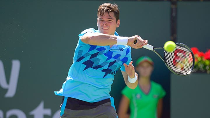 Milos Raonic knocks out Andy Murray in fourth round at Indian Wells Milos Raonic knocks out Andy Murray in fourth round at Indian Wells