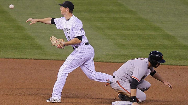 Rockies middle infield turns exceptional 4-6-3 double play