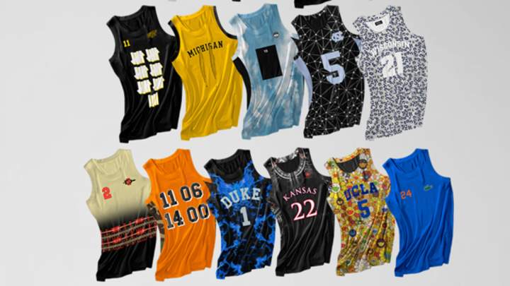 These Redesigned NCAA Hoops Jerseys Would Make the Sweet Sixteen Much Sweeter