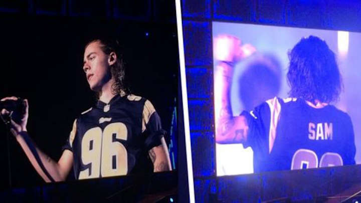 Michael Sam thanks One Direction's Harry Styles for wearing his jersey