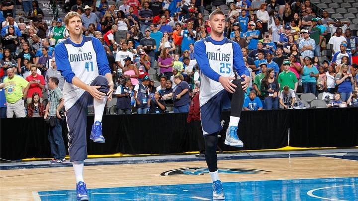 Chandler Parsons picking up road dinner tabs for Dirk Nowitzki Chandler Parsons picking up road dinner tabs for Dirk Nowitzki