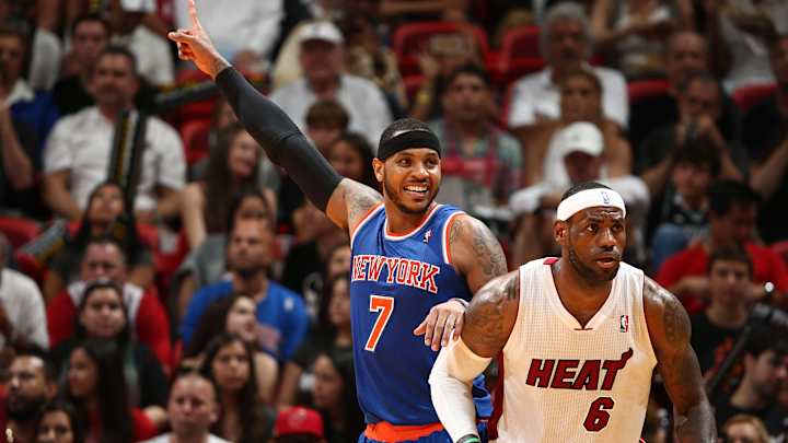 Report: Carmelo Anthony cuts carbs to get in shape for triangle offense