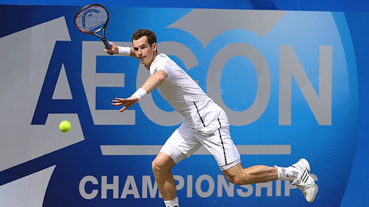 Murray, Wawrinka reach third round at Queen's Club tournament