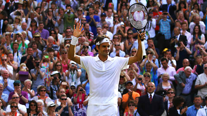Roger Federer crushes Milos Raonic to reach his ninth Wimbledon final Roger Federer crushes Milos Raonic to reach his ninth Wimbledon final