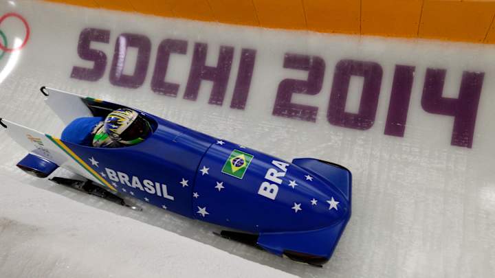 Brazil bobsledders walk away from major crash