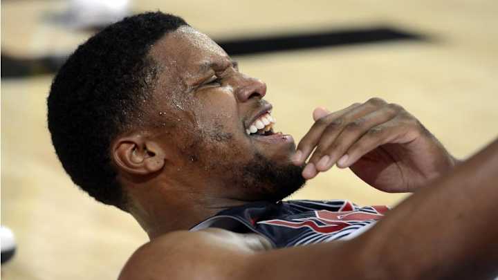 Rudy Gay suffered fractured jaw on 'dirty play'
