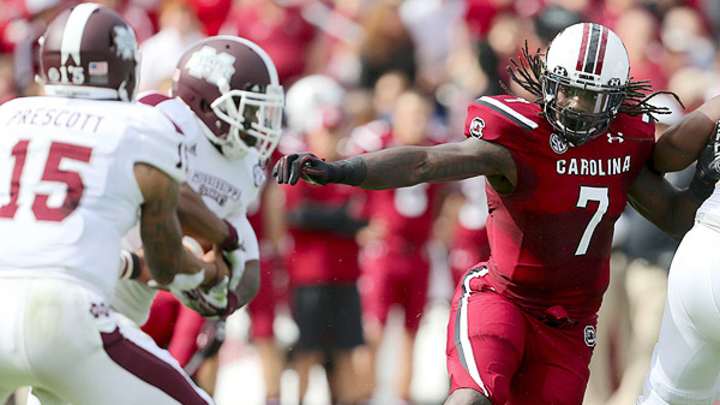 Former teammate: Comparing Jadeveon Clowney to Lawrence Taylor 'ridiculous'