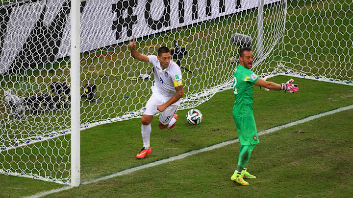 Watch: Clint Dempsey scores USA's go-ahead goal against Portugal
