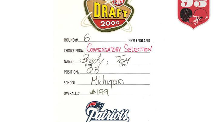 Tom Brady’s 2000 Draft Card