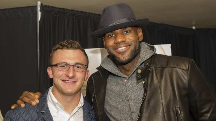 LeBron James endorses friend Johnny Manziel in Browns QB battle